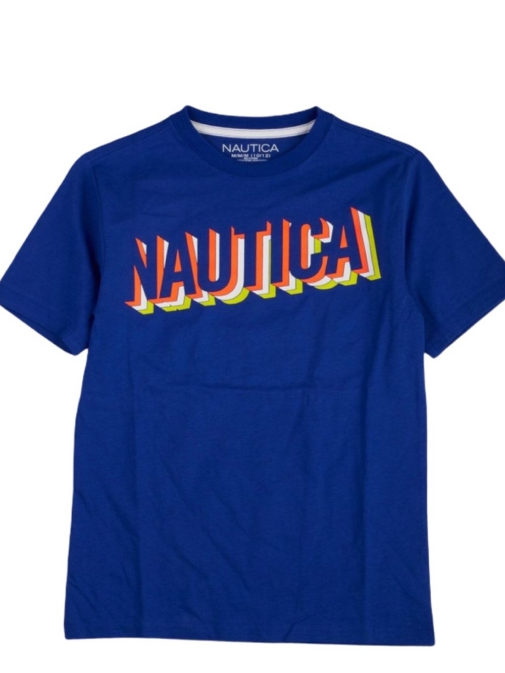 Nautica Boy’s Graphic Logo Short Sleeve Tee NWOT